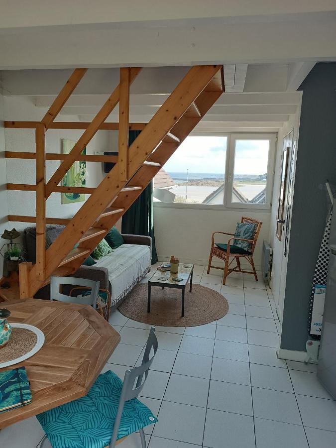 Maisonnette Vue Mer Panoramique Trestel Plage 4 Personnes Trévou-Tréguignec Εξωτερικό φωτογραφία